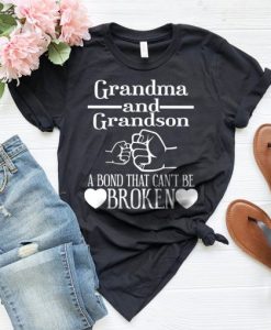 GRANDMA AND GRANDSON T-SHIRT RE23