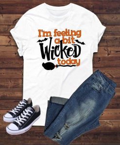 HAPPY HALLOWEEN WICKED T-SHIRT DN23