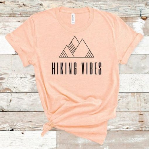 HIKING SHIRT FOR WOMEN HIKING VIBES T-SHIRT DN23