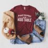 KIDS TABLE FALL FUNNY T-SHIRT RE23