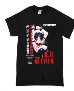 LIL TRACY VHS JAPANESE T-SHIRT RE23