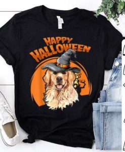 ORIGINAL GOLDEN RETRIEVER COSTUMES FOR HALLOWEEN T-SHIRT DN23