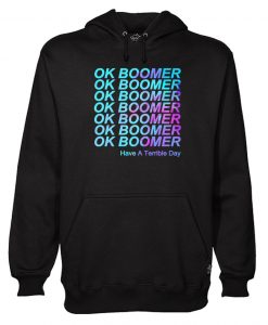 OK BOOMER HAVE A TERRIBLE DAY HOODIE DN23