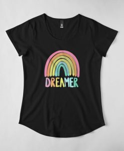 PASTEL RAINBOW DREAMER T-SHIRT RE23