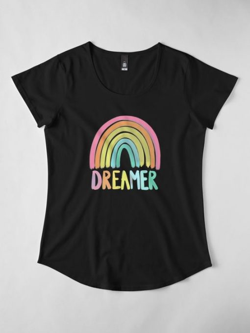 PASTEL RAINBOW DREAMER T-SHIRT RE23