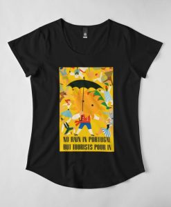 PORTUGAL TRAVEL POSTER T-SHIRT RE23