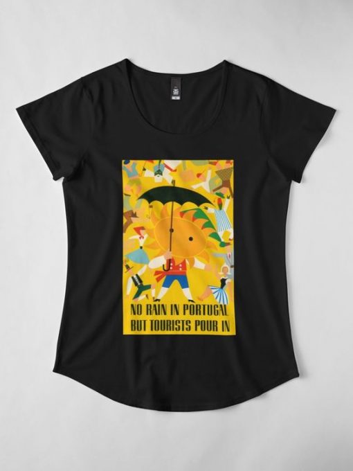 PORTUGAL TRAVEL POSTER T-SHIRT RE23
