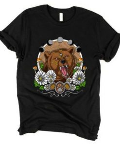 PSYCHEDELIC BEAR T-SHIRT DN23