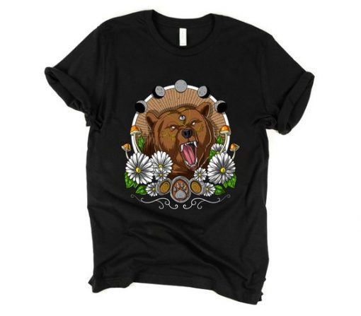 PSYCHEDELIC BEAR T-SHIRT DN23