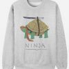 SWEAT FEMME NINJA TURTLE SWEATSHIRT RE23