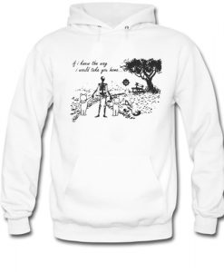 SKULL IF I KNEW THE WAY I WOULD TAKE YOU HOME HOODIE DN23