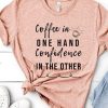 T-SHIRT FOR WOMEN COFFEE IN ONE T-SHIRT DN23