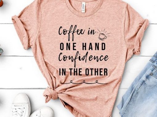 T-SHIRT FOR WOMEN COFFEE IN ONE T-SHIRT DN23