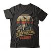 THE ADVENTURE BEGINS CLIMB THE MOUNTAIN VINTAGE T-SHIRT RE23