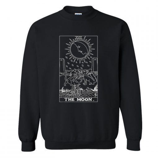 THE MOON TAROT SWEATSHIRT RE23