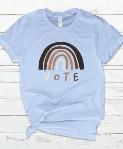 VOTE RAINBOW MELANIN T-SHIRT RE23