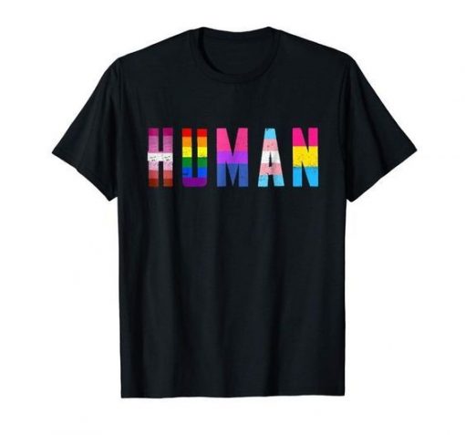 WE ARE ALL HUMAN T-SHIRT DN23