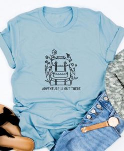 ADVENTURE IS OUT THERE T-SHIRT DNXRE