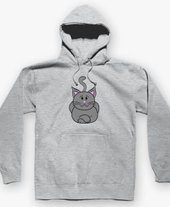 FUNNY CAT HOODIE DNXRE