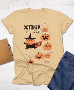 HALLOWEEN 31 OCTOBER T-SHIRT DNXRE