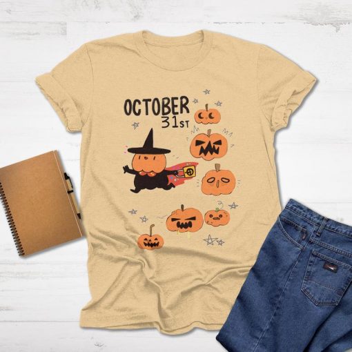 HALLOWEEN 31 OCTOBER T-SHIRT DNXRE