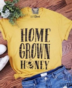HOME GROWN HONEY SHIRT BEE T-SHIRT DNXRE