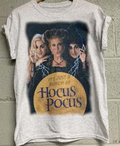 VINTAGE JUST A BUNCH OF HOCUS POCUS HALLOWEEN T-SHIRT DNXRE