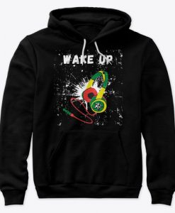 WAKE UP AND USE YOUR VOICE HOODIE DNXRE