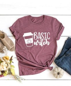 BASIC WITCH COFFEE T-SHIRT CR37