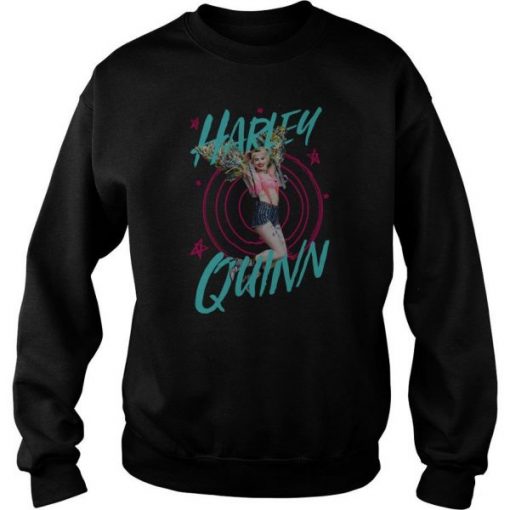 BIRDS OF PREY HARLEY QUINN SWEATSHIRT DR23