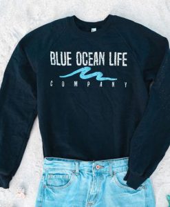 BLUE OCEAN LIFE SWEATSHIRT DR23