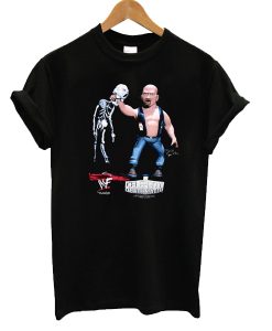 CELEBRITY DEATHMATCH STONE COLD T-SHIRT DR23