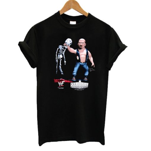 CELEBRITY DEATHMATCH STONE COLD T-SHIRT DR23