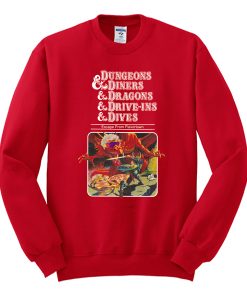 DUNGEONS DINERS DRAGONS SWEATSHIRT DR23