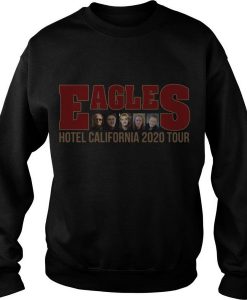 EAGLES HOTEL CALIFORNIA 2020 TOUR SWEATSHIRT DR23