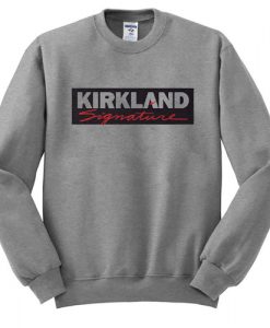 KIRKLAND SIGNATURE CREWNECK SWEATSHIRT DR23