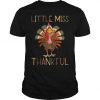 LITTLE MISS THANKFULL THANKSGIVING DAY T-SHIRT CR37