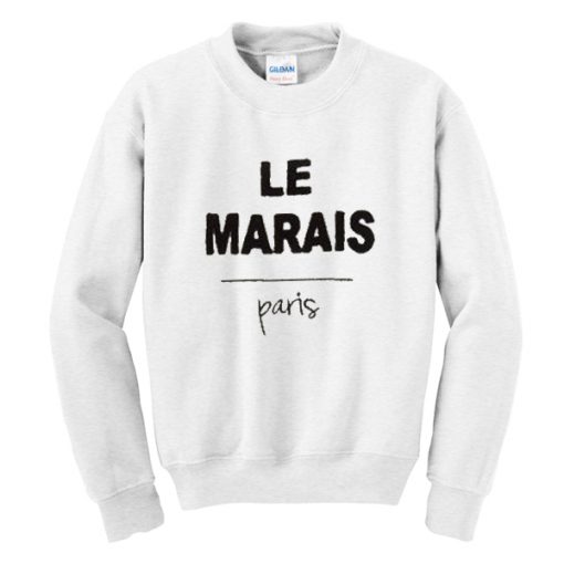 LE MARAIS PARIS SWEATSHIRT DR23