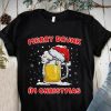 MERRY DRUNK I AM CHRISTMAS T-SHIRT CR37
