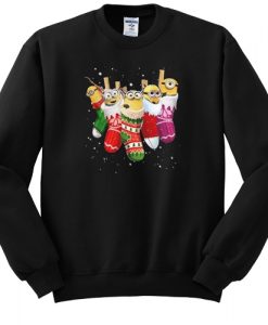 MINIONS CHRISTMAS SWEATSHIRT DR23