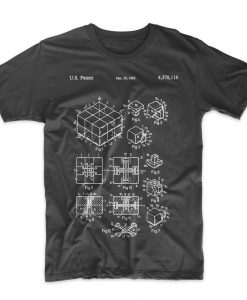 RUBIKS CUBE PATENT T-SHIRT DR23