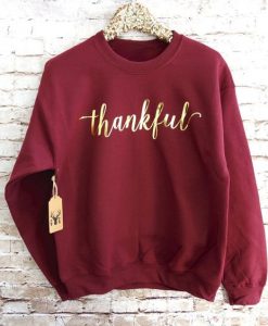 THANKFUL THANKSGIVING SWEATSHIRT CR37