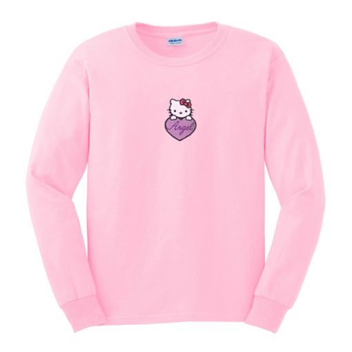 HELLO KITTY ANGEL LOVE SWEATSHIRT DR23