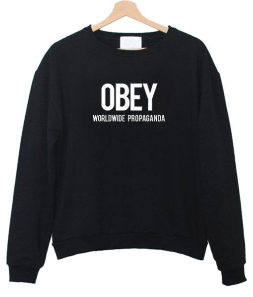 OBEY WORLDWIDE PROPAGANDA SWEATSHIRT DR23