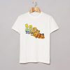 BART SIMPSON AND GARFIELD T-SHIRT SS