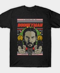 CHRISTMAS WITH THE BOOGEYMAN T-SHIRT DX23