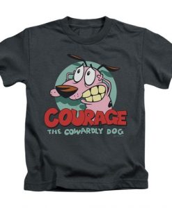 COURAGE THE COWARDLY DOG COURAGE CHILDRENS T-SHIRT DX23