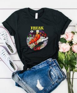 FREAK BROTHERS FAT FREDDY'S CAT T SHIRT DX23