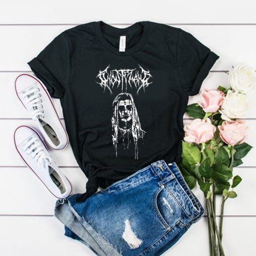 GHOSTEMANE BLACK T SHIRT DX23