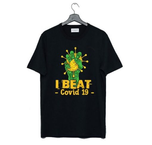 I BEAT COVID-19 SURVIVOR T-SHIRT SS